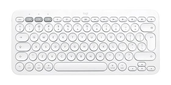 LOGITECH Klawiatura K380 BT Biała US 920-009868  - 920-009868