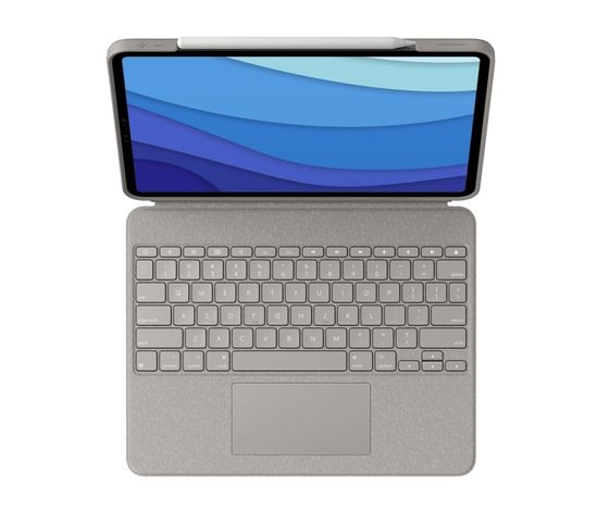 LOGITECH Combo Touch US iPad Air 4th Gen Grey - 920-010272