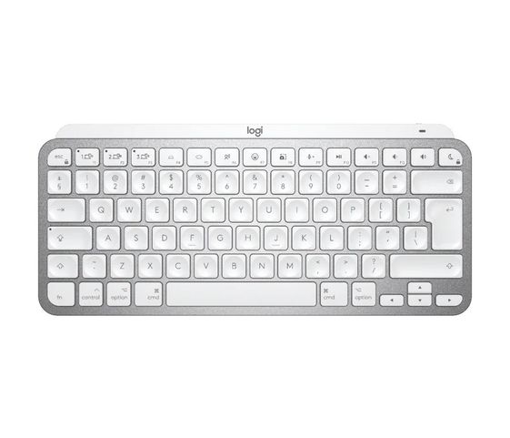 LOGITECH Klawiatura MX Keys Mini Mac Pale 920-010526 jasnoszara - 920-010526