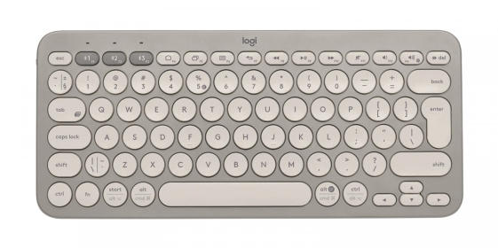 LOGITECH Klawiatura bezprzewodowa K380 920-011165 piaskowa - 920-011165