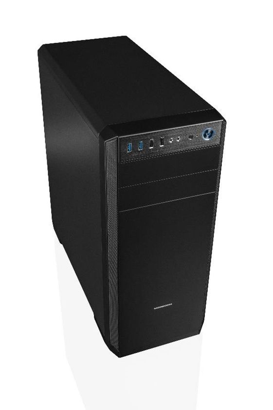 MODECOM Obudowa komputerowa OBERON PRO LE czarna - AT-OBERON-PR-10-000000-0002-LE
