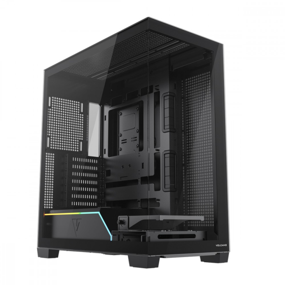 MODECOM Obudowa PC VOLCANO STELLAR PLUS ARGB MIDI NF Czarna - AT-STELLAR-PLUS-NF-0000-10