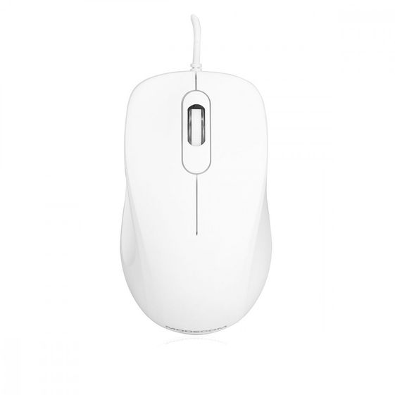 MODECOM M10 BIAŁA PRZEWODOWA MYSZ OPTYCZNA - M-MC-0M10-200