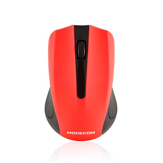 MODECOM BEZPRZEWODOWA MYSZ OPTYCZNA WM9 BLACK-RED - M-MC-0WM9-150