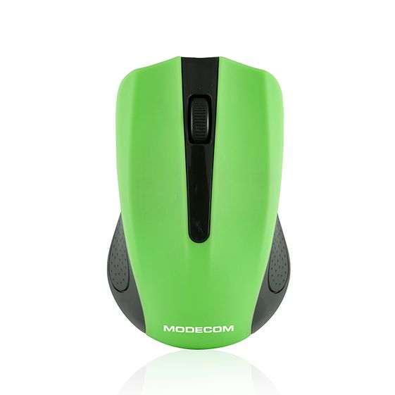 MODECOM BEZPRZEWODOWA MYSZ OPTYCZNA WM9 BLACK-GREEN - M-MC-0WM9-180