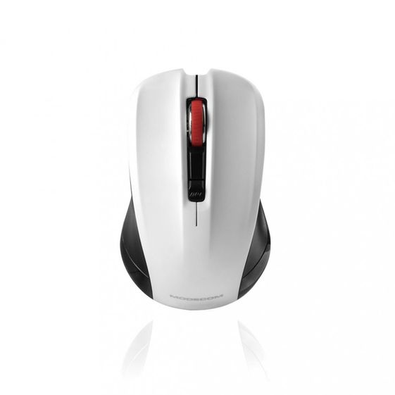 MODECOM WM9.1 CZARNO-BIAŁA BEZPRZEWODOWA MYSZ OPTYCZNA - M-MC-0WM9.1-200