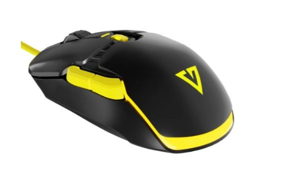 MODECOM Mysz optyczna przewodowa Volcano Jager czarna - M-MC-JAGER-100