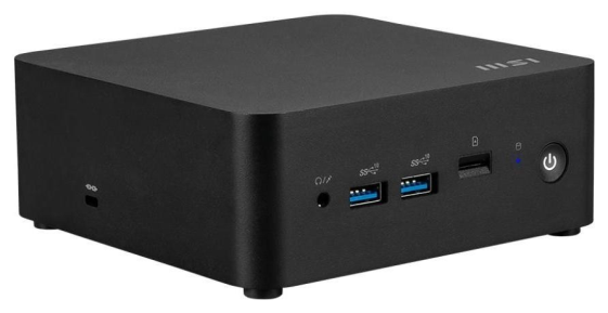 MSI Komputer Cubi NUC 1M-001EU  WIN11PRO/IC7-150U/16GB/1TB/WiFi/BT5.3/Czarny - Cubi NUC 1M-001EU