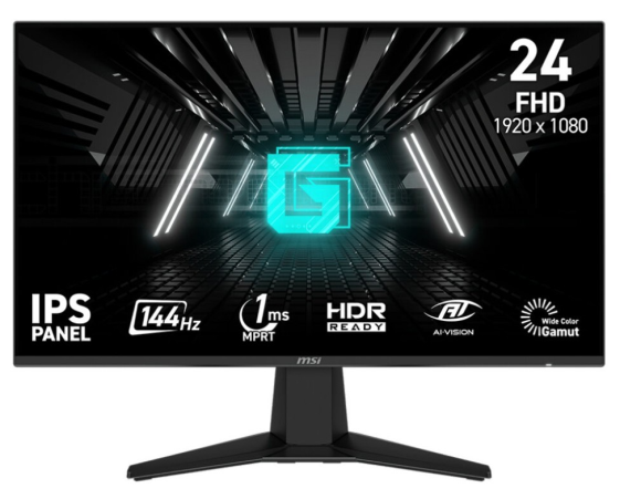 MSI Monitor G242L E14    23.8/LED/FHD/Flat/144Hz/Czarny - G242L E14