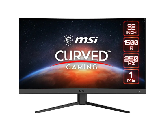 MSI Monitor G32C4X 31,5 cali/LED/FHD/Curve/250Hz/Black  - G32C4X