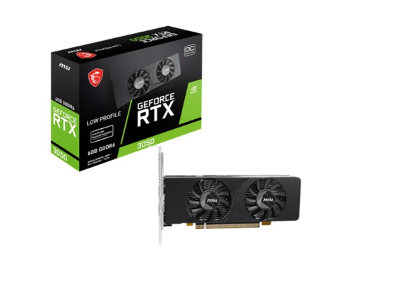 MSI Karta graficzna GeForce RTX 3050 LP E 6G OC - GeForce RTX 3050 LP E 6G OC