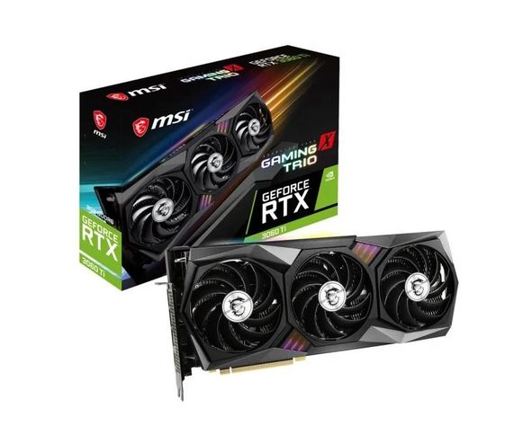 MSI Karta graficzna GeForce RTX 3060 Ti GAMING X TRIO 8GB GDDR6 256bit 3DP/HDMI - GeForce RTX 3060 Ti GAMING X TRIO