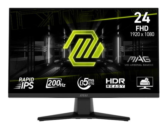 MSI Monitor MAG 242F     23.8 cala/LED/FHD/Flat/200Hz/Czarny - MAG 242F