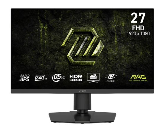 MSI Monitor 27 cali MAG 272PF X24 LED/FHD/FLAT/240Hz/czarny - MAG 272PF X24