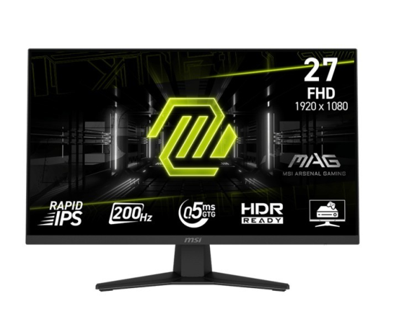 MSI Monitor MAG 274F 27 cali/LED/FHD/Flat/200Hz/Black  - MAG 274F