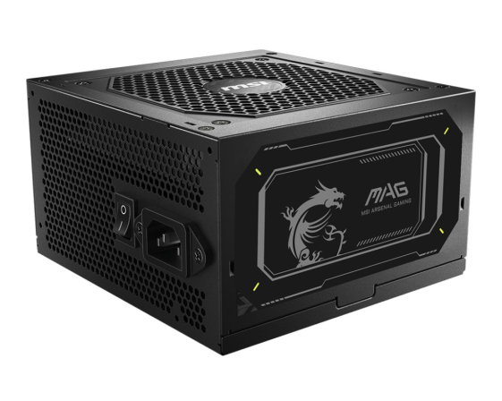 MSI Zasilacz MAG A850GL PCIE5 II 850 W 80 Plus Gold Full Modular - MAG A850GL PCIE5 II