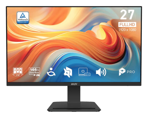 MSI Monitor 27 cali PRO MP273 E14A LED/FHD/FLAT/144Hz/czarny - PRO MP273 E14A