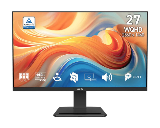 MSI Monitor 27 cali PRO MP273Q E14 LED/WQHD/FLAT/144Hz/czarny - PRO MP273Q E14