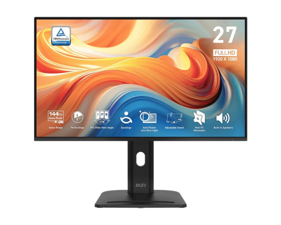 MSI Monitor PRO MP275PG E14 27 cali/LED/FHD/FLAT/144Hz/Czarny - PRO MP275PG E14