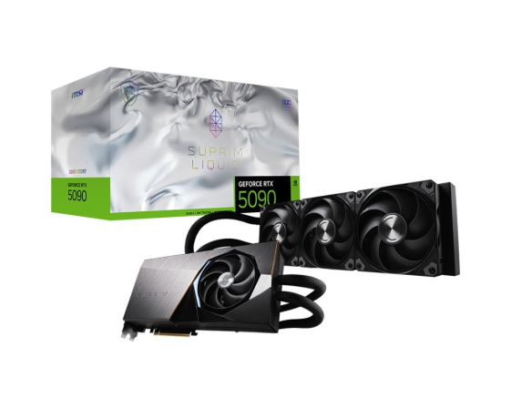 MSI Karta graficzna GeForce RTX 5090 SUPRIM LIQUID SOC 32G GDDR7 512bit 3DP/HDMI - RTX 5090 32G SUPRIM LIQUID SOC