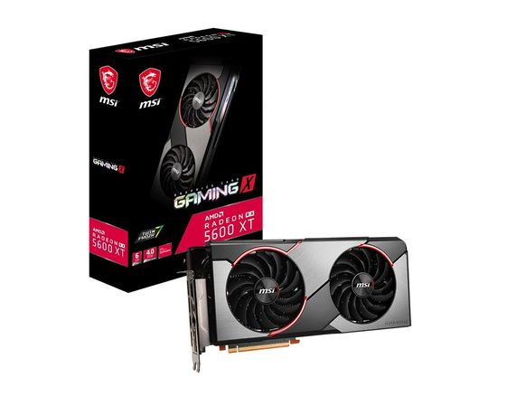 MSI Karta graficzna Radeon RX 5600 XT GAMING X 6GB 192bit GDDR6 HDMI/3DP - Radeon RX 5600 XT GAMING X