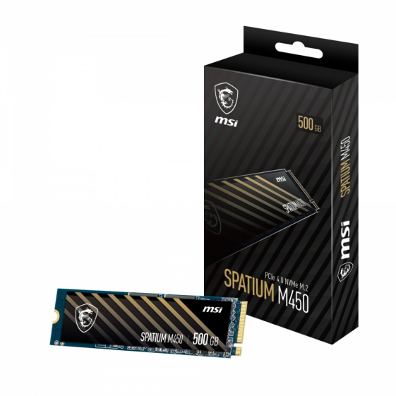 MSI Dysk SSD 500GB M.2 PCIe4 3600/2300MB/s  - S78-440K220-P83