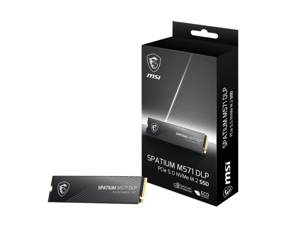 MSI Dysk SSD SPATIUM M571 DLP 2TB M.2 PCIe 5.0 14500/11000 - S78-440Q1K0-P83