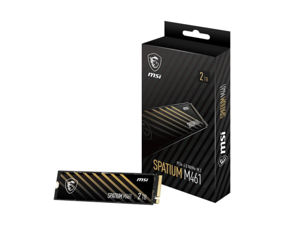 MSI Dysk SSD SPATIUM M461 2TB M.2 PCIe 4.0 5000/4200MB/s - S78-440Q550-P83