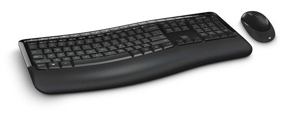 MICROSOFT Klawiatura + mysz Comfort 5050 Desktop AES PP4-00019 - PP4-00019