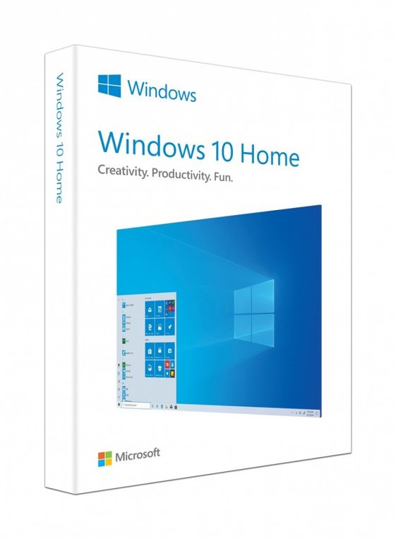 MICROSOFT Windows 10 Home PL Box 32/64bit USB P2 HAJ-00070. Stary P/N: KW9-00497 - HAJ-00070