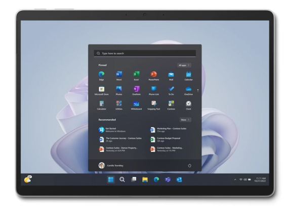 MICROSOFT Surface Pro 9 Win11 Pro i5-1235U/256GB/8GB/Commercial Platinium/QF1-00004 - QF1-00004
