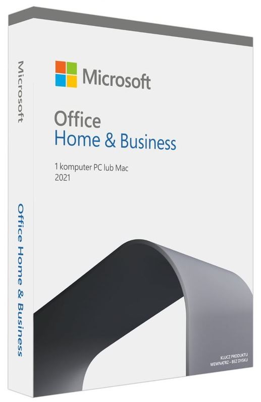 MICROSOFT Office Home & Business 2021 ENG P8 Win/Mac Medialess Box T5D-03511            Stary P/N:T5D-03308 - T5D-03511