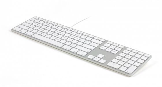 MATIAS Klawiatura aluminiowa Mac Hub 2xUSB Space Gray  - FK318B-UK