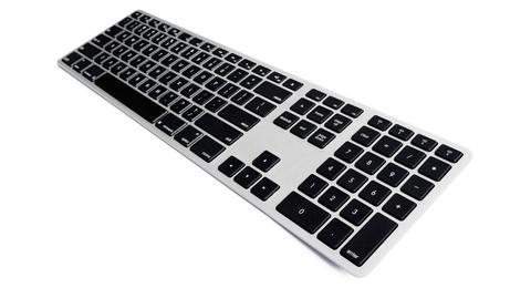 MATIAS Klawiatura aluminiowa Mac bluetooth podświetlana Silver - FK418BTLSB-UK