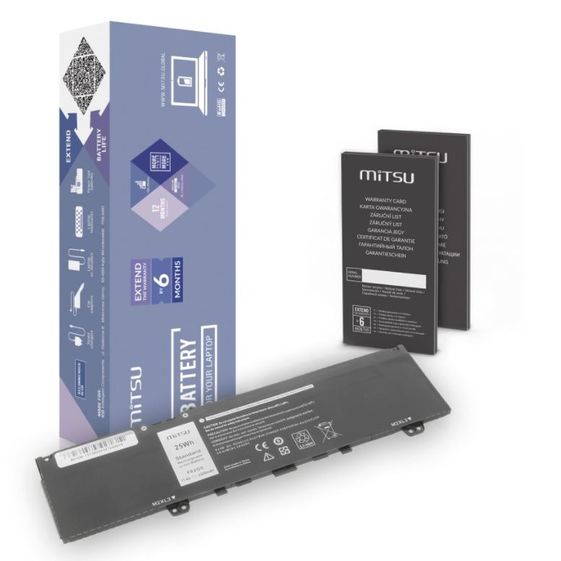 MITSU Bateria do Dell Inspiron 13 7373, 7386 (25 Wh) 11.4V - 5BM347