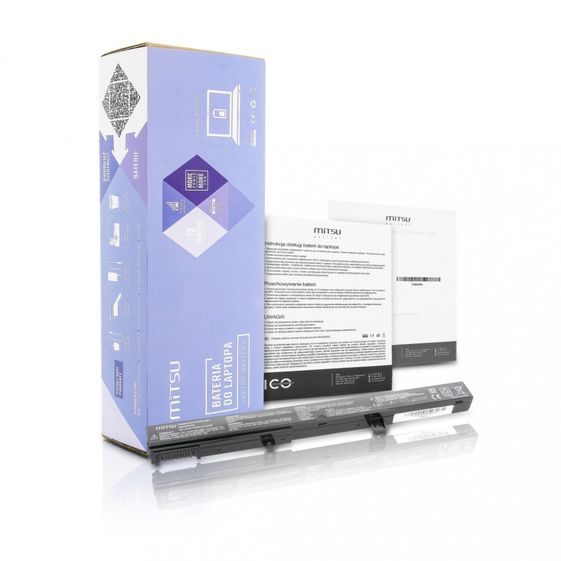 MITSU Bateria do Asus X451, X551  2200 mAh (32 Wh) 14.4 - 14.8 Volt - BC/AS-X451