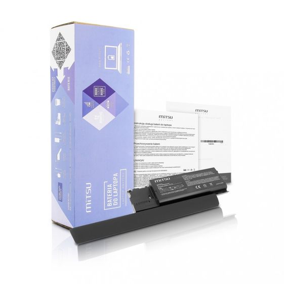 MITSU Bateria do Dell Latitude D620 6600 mAh (73 Wh) 10.8 - 11.1 Volt - BC/DE-D620H