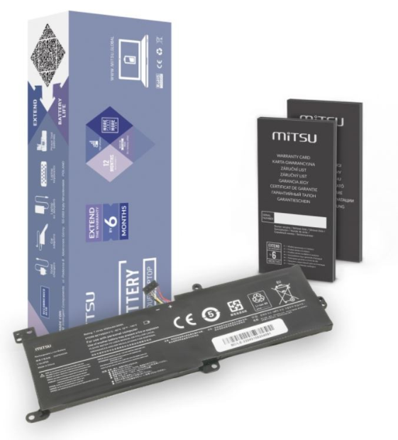 MITSU Bateria do Lenovo IdeaPad 320 4050 mAh (30 Wh) 7.4 - 7.6 Volt - BC/LE-320
