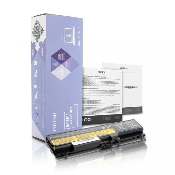 MITSU Bateria do Lenovo Thinkpad T430, T530 4400 mAh (48 Wh) 10.8 - 11.1 Volt - BC/LE-T430