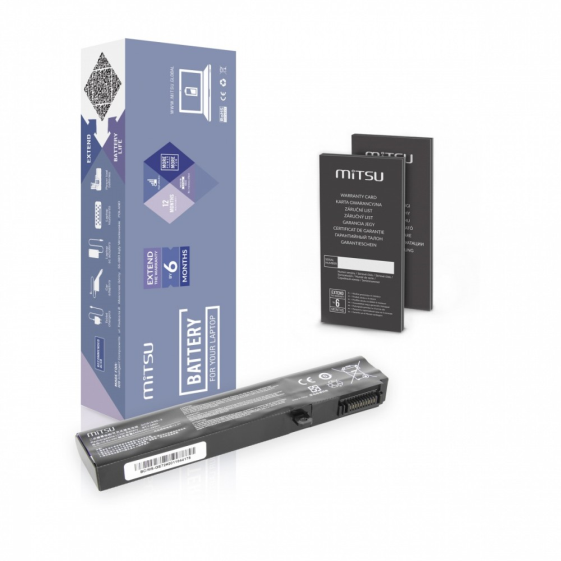 MITSU Bateria do MSI GE72/GL72 4400mAh(48Wh) 10.8-11.1V  - BC/MS-GE72