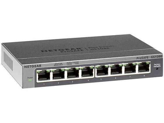 NETGEAR Switch Unmanaged Plus 8xGE - GS108E - GS108E-300PES