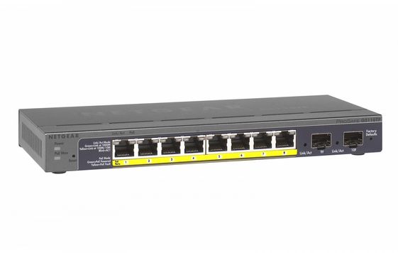 NETGEAR Przełącznik Smart 8x1GB PoE 2xSFP GS110TP - GS110TP-300EUS