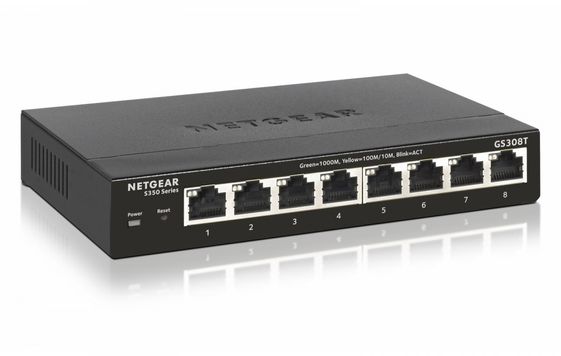 NETGEAR Przełącznik Smart GS308T 8xGE - GS308T-100PES