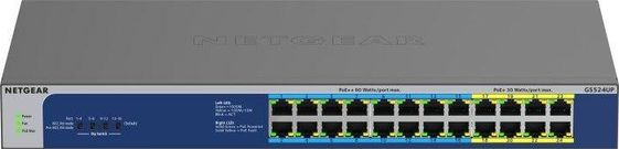 NETGEAR Przełącznik GS524UP Switch Unmanaged 8xGE PoE+ 16xGE PoE++ - GS524UP-100EUS