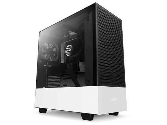 NZXT Obudowa H510 Flow z oknem Biała  - CA-H52FW-01