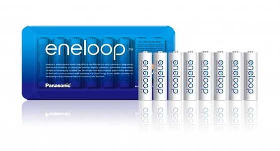 PANASONIC Akumulator AA 1900mAh 8szt. sliding pack - 142305