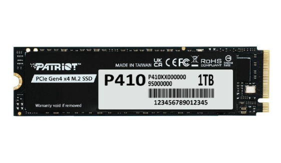 PATRIOT Dysk SSD 1TB P410 PCIe M.2 Gen4 x4 NVMe 1.4 2280 5000/4500MB/s  - P410P1TBM28H