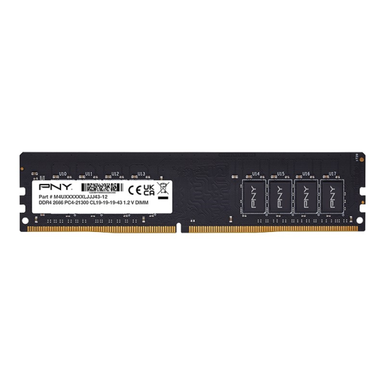 PNY Pamięć 8GB DDR4 2666MHz 21300 MD8GSD42666-SI BULK - MD8GSD42666-SI