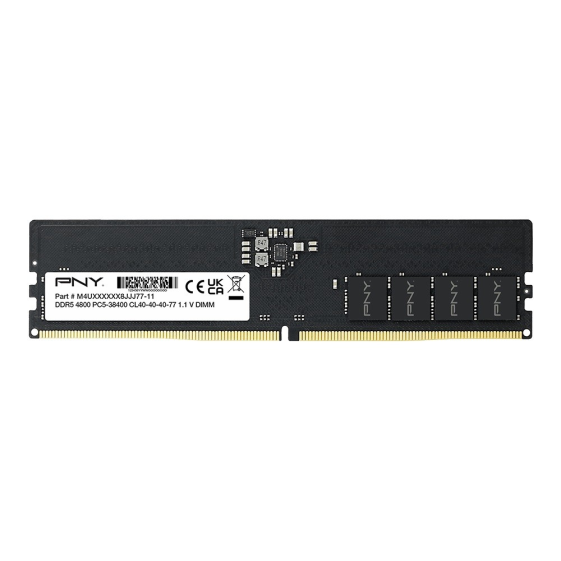 PNY Pamięć 8GB DDR5 4800 DIMM BULK MD8GSD54800-BLK  - MD8GSD54800-BLK