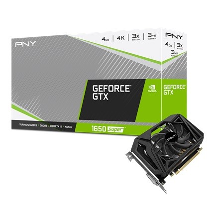 PNY Karta graficzna GeForce GTX 1650 SUPER 4GB VCG16504SSFPPB - VCG16504SSFPPB